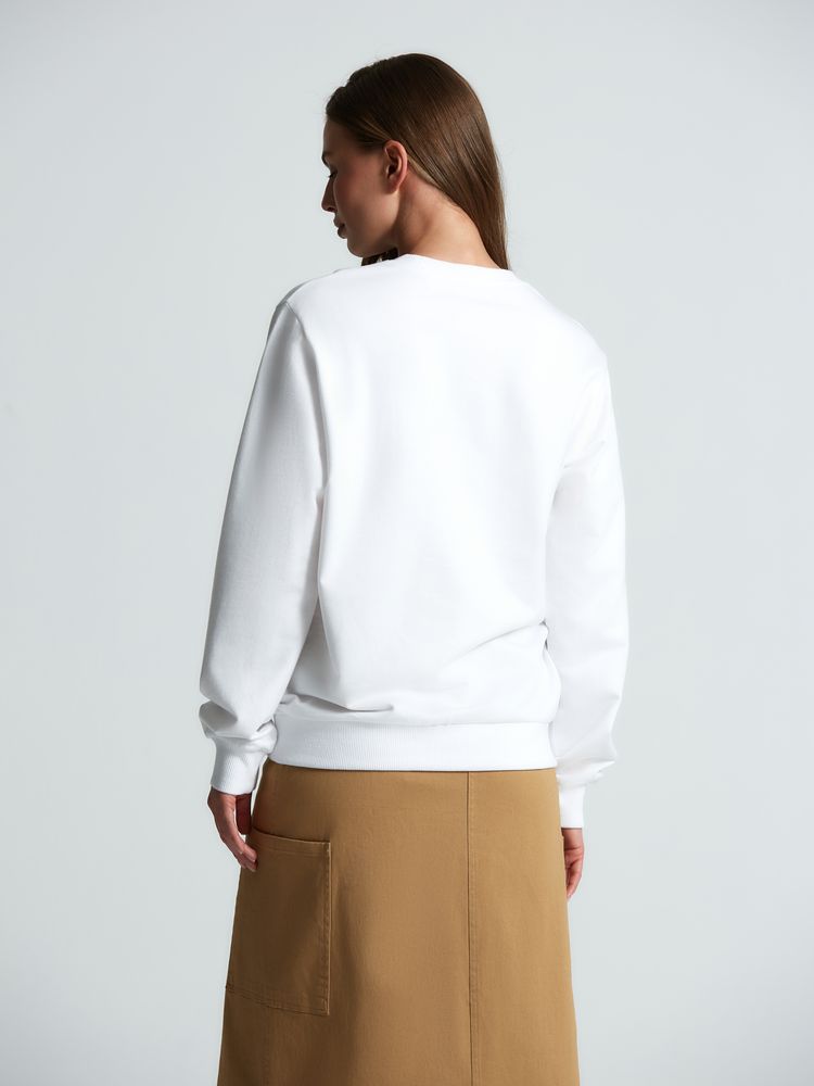 Свитшот Toima 2.0, белый / Миниатюра модельного (1000)