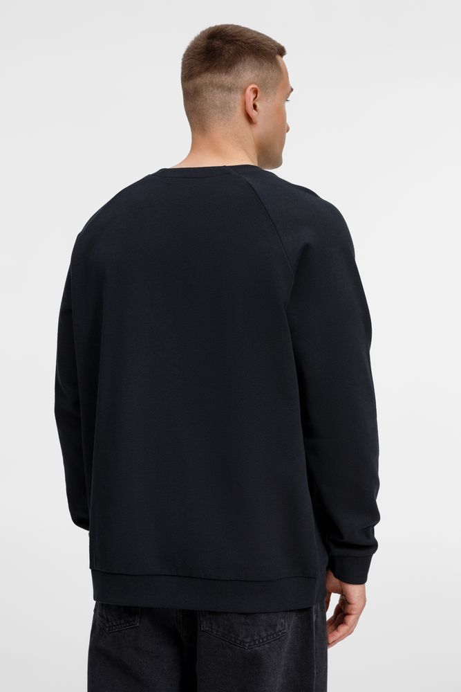 Свитшот унисекс Avenu, черный / Миниатюра модельного (1000)