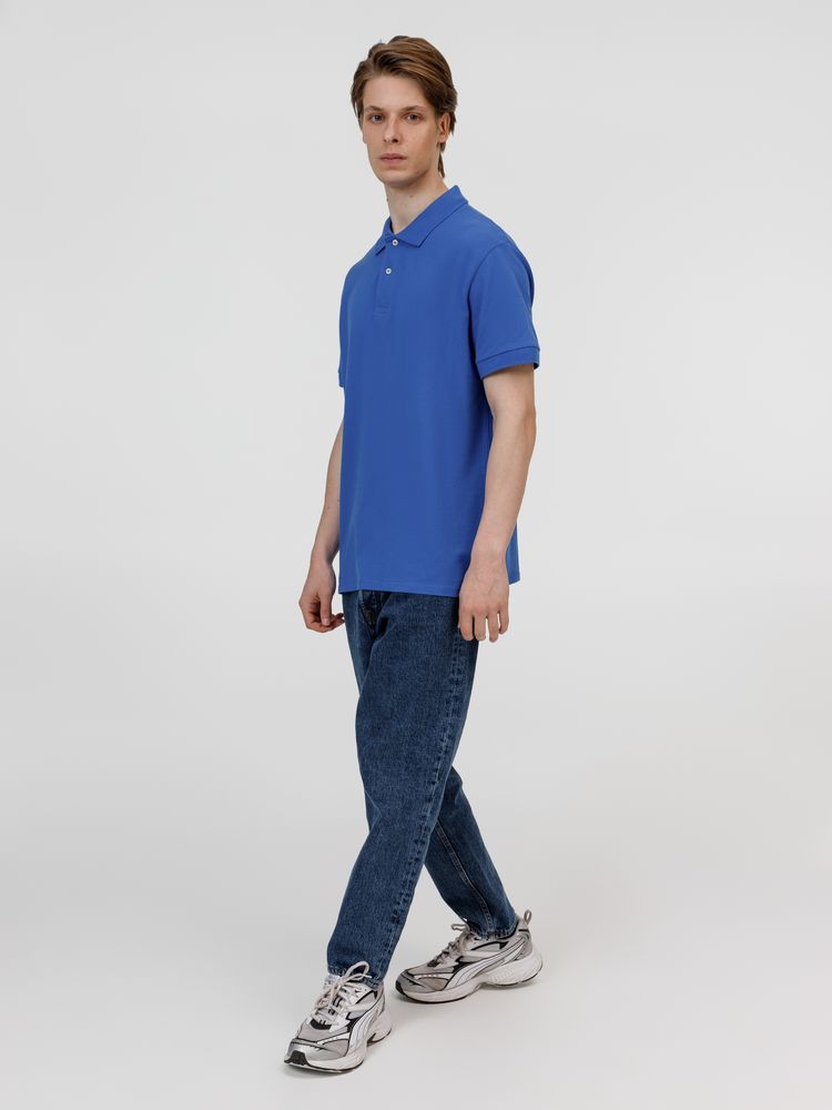 Рубашка поло унисекс Pacific, ярко-синяя (royal) / Миниатюра модельного (1000)