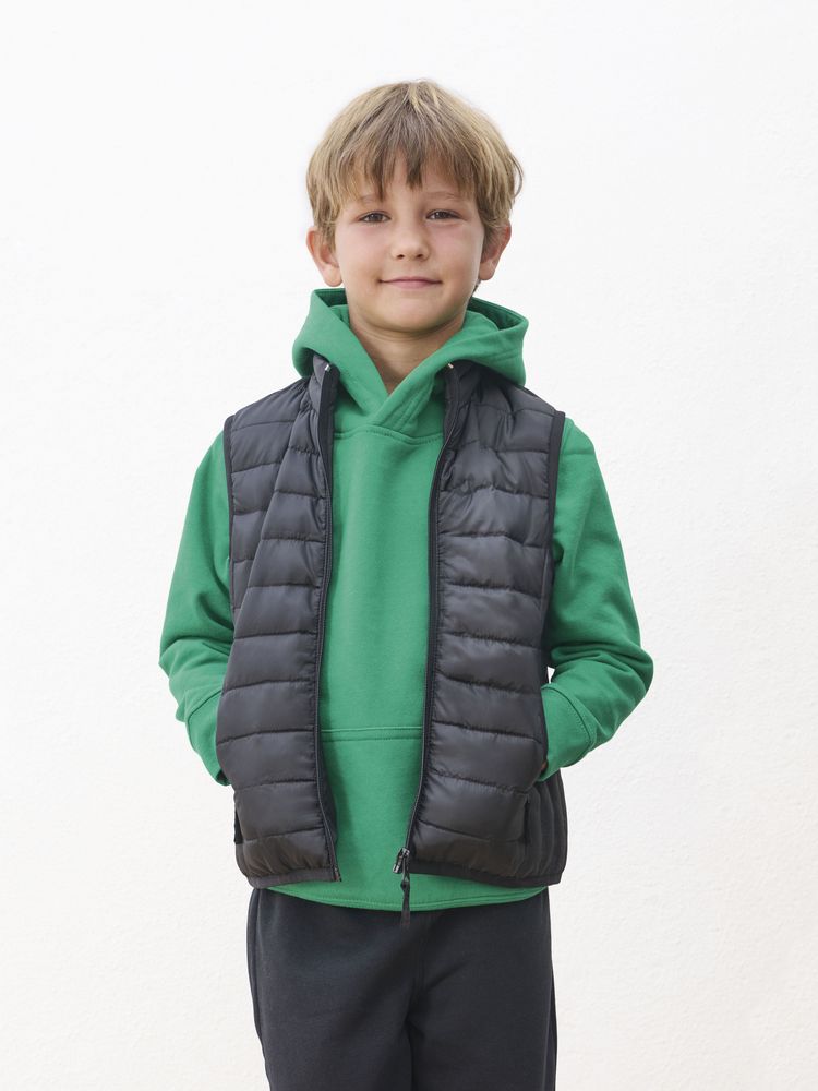 Жилет детский Stream BW Kids, черный / Миниатюра модельного (1000)