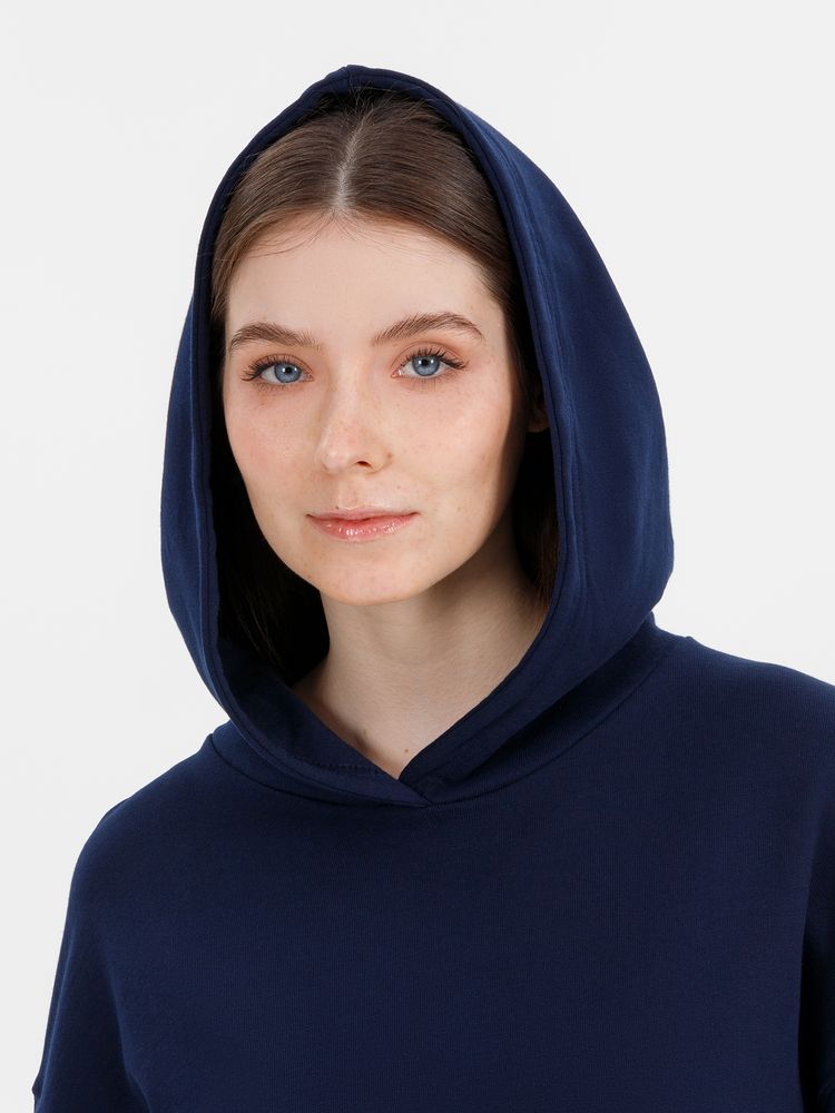 Худи оверсайз унисекс Outshine, темно-синее / Миниатюра модельного (1000)