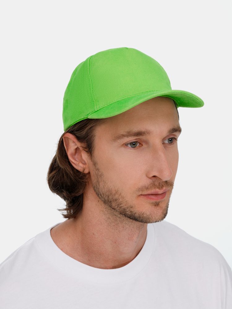 Бейсболка Long Beach, зеленое яблоко / Миниатюра модельного (1000)