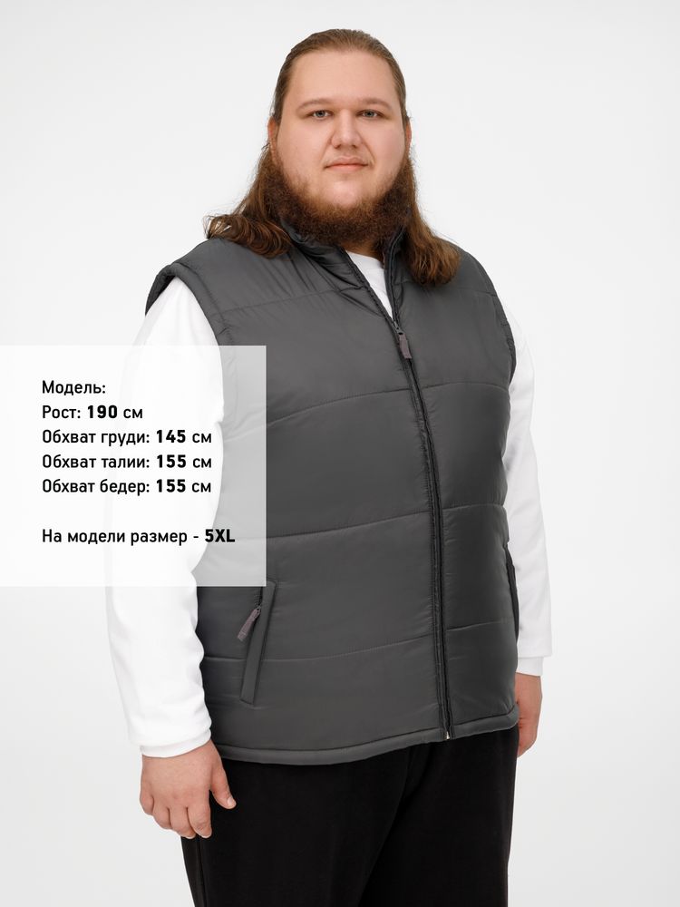 Жилет Warm, темно-серый / Миниатюра модельного (1000)