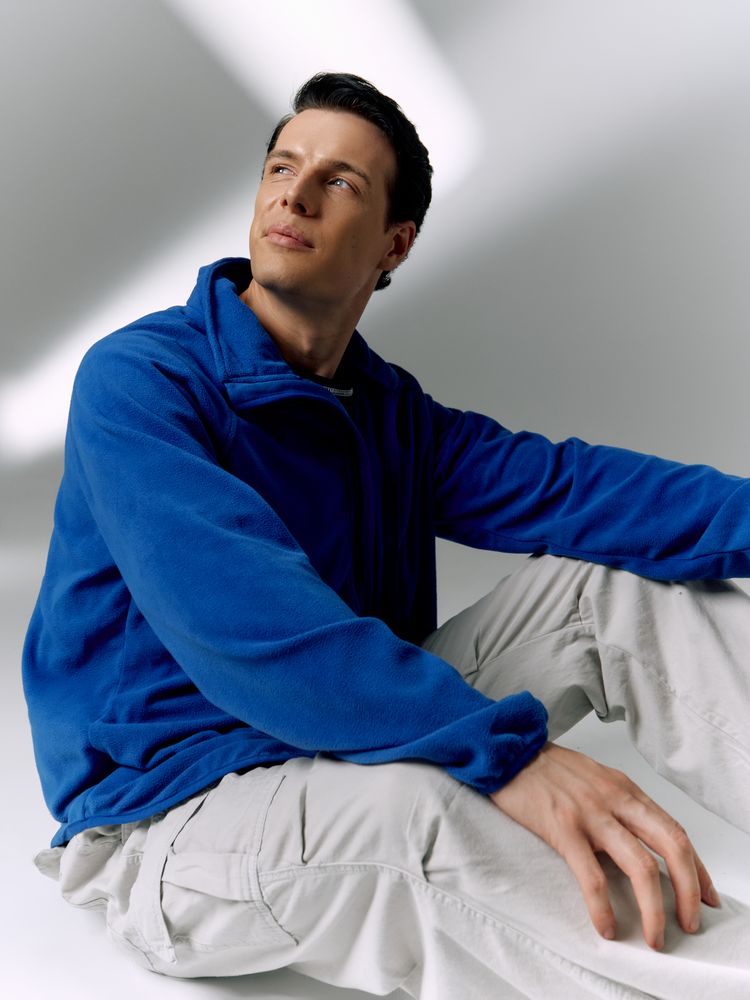 Куртка флисовая унисекс Fliska, ярко-синяя / Миниатюра имиджевого (1000)