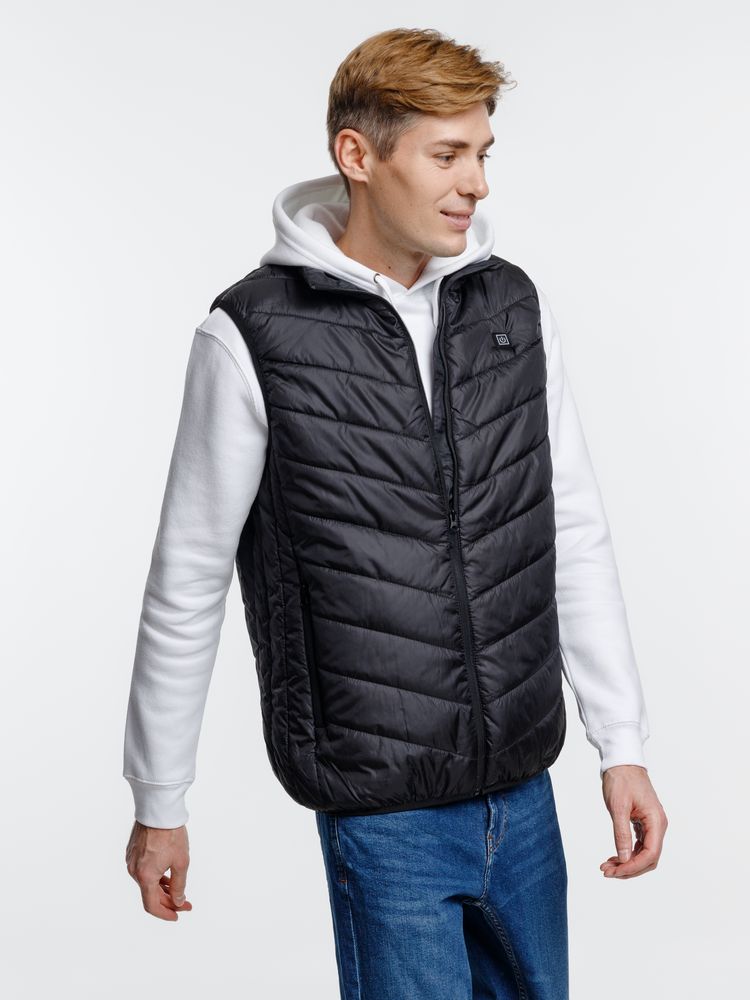 Жилет с подогревом Thermalli Valmorel, черный / Миниатюра модельного (1000)