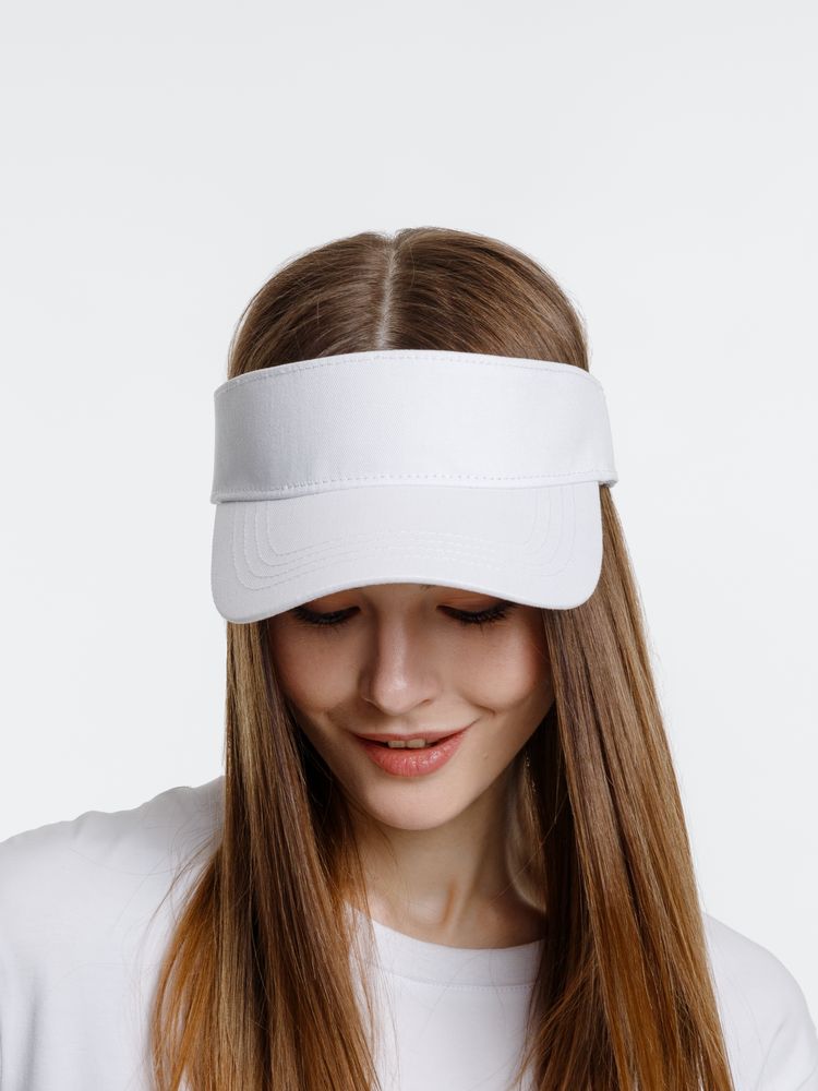 Козырек Viseros, белый / Миниатюра модельного (1000)