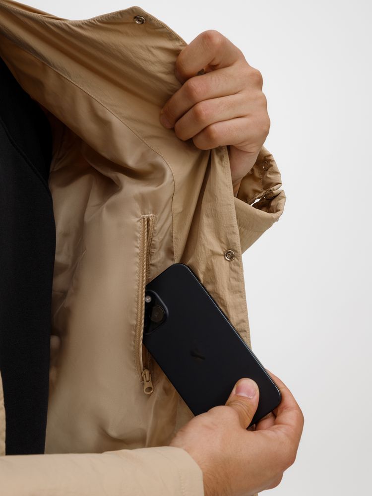 Куртка унисекс Veter, бежевая / Миниатюра модельного (1000)