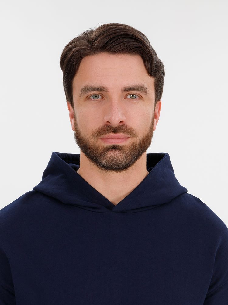 Худи оверсайз унисекс Outshine, темно-синее / Миниатюра модельного (1000)