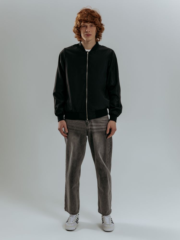 Бомбер Wigton, черный / Миниатюра модельного (1000)