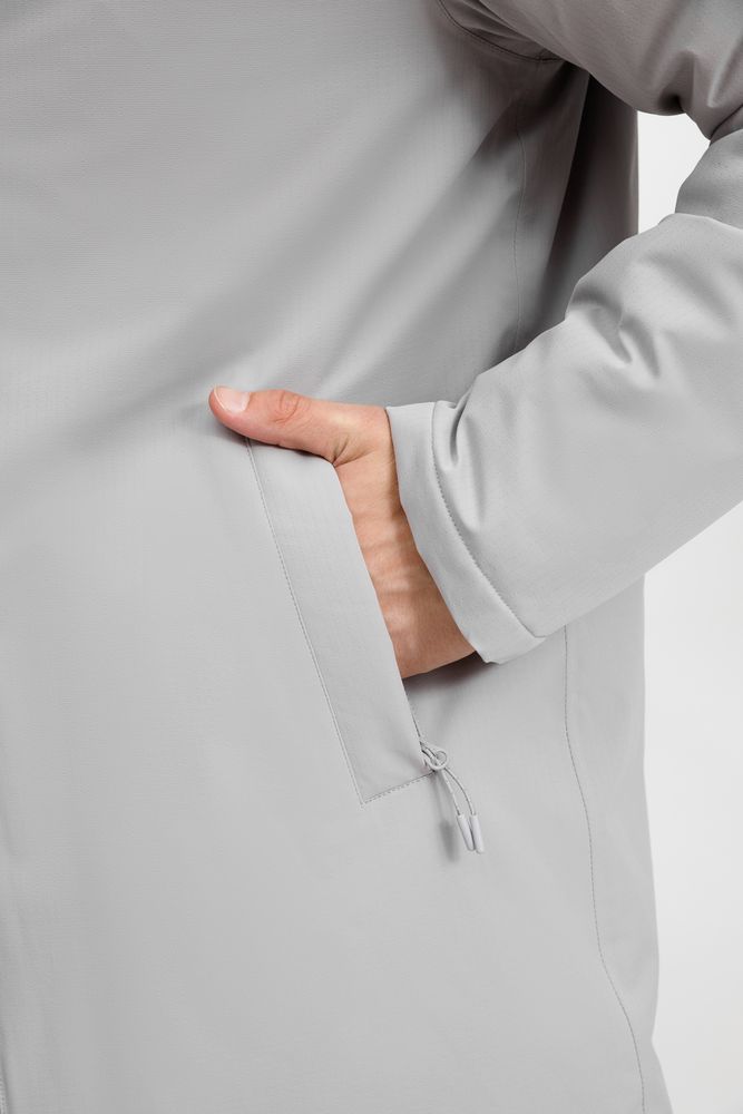 Куртка-парка унисекс Sfera, светло-серая / Миниатюра модельного (1000)