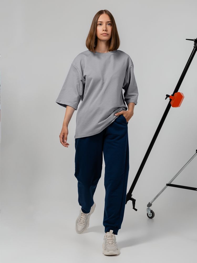 Футболка унисекс Kosmos 2.0, светло-серая / Миниатюра модельного (1000)