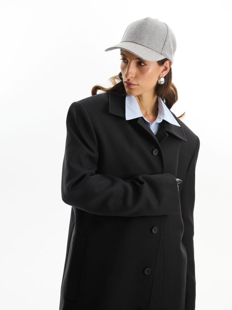 Бейсболка Woolridge, серый меланж / Миниатюра имиджевого (1000)