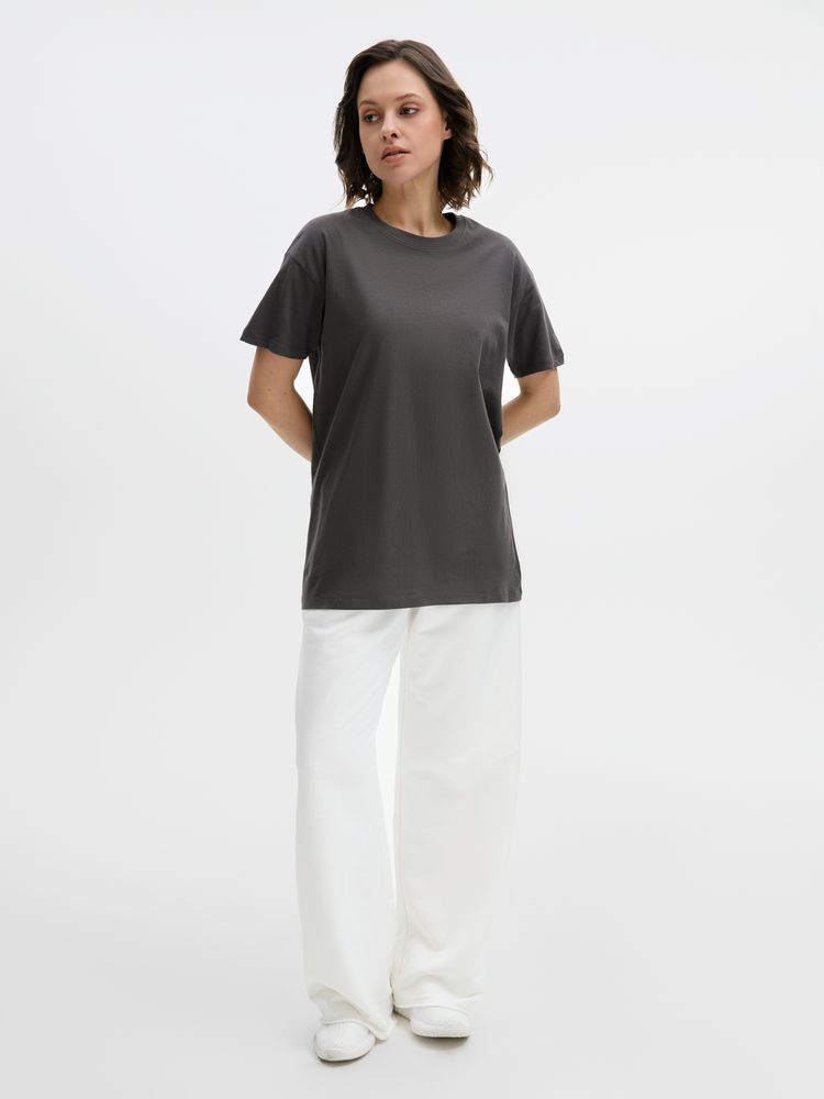 Футболка унисекс Regent 150, темно-серая / Миниатюра модельного (1000)