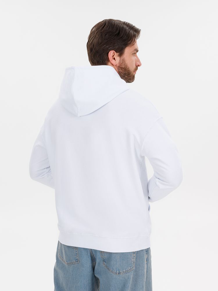 Худи оверсайз унисекс Outshine, белое / Миниатюра модельного (1000)