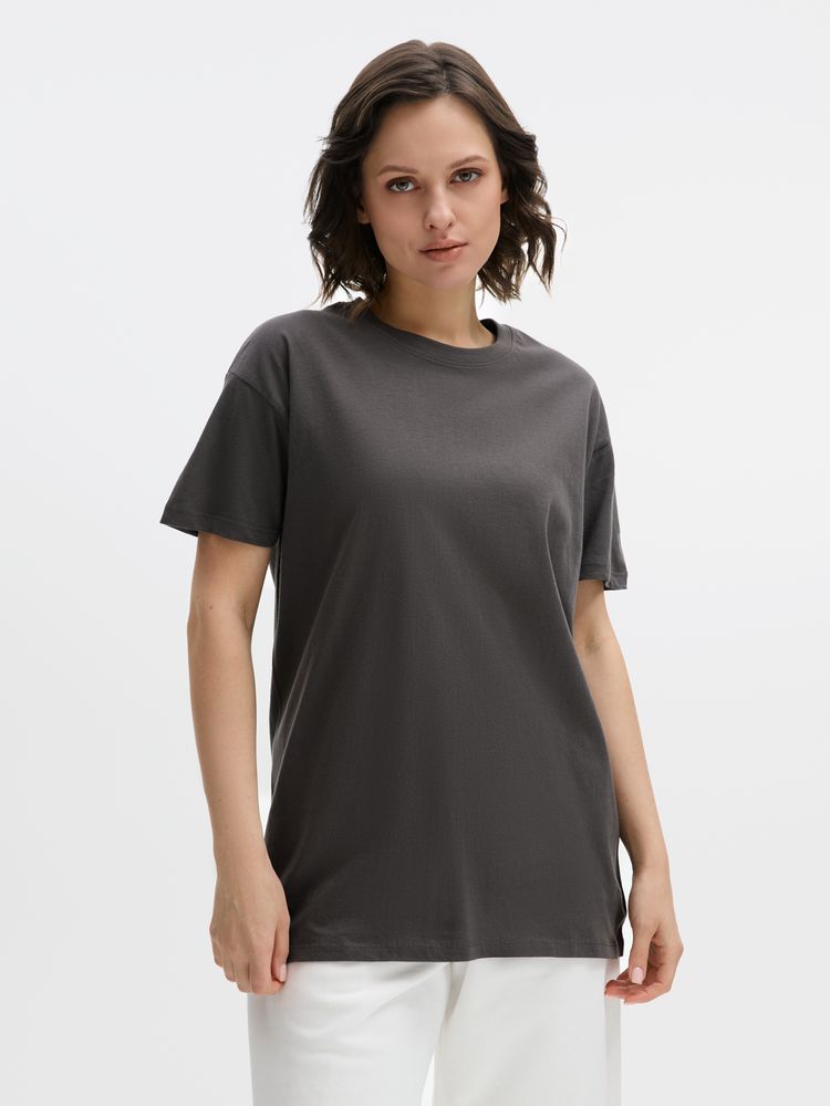 Футболка унисекс Regent 150, темно-серая / Миниатюра модельного (1000)