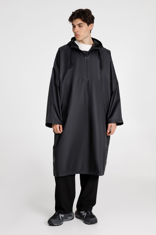 Дождевик-анорак R1, черный / Миниатюра WWW (1000)