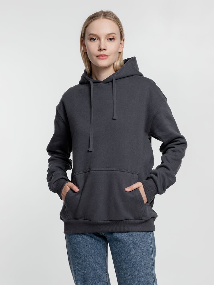 Худи Kirenga 2.0 Heavy, темно-серое (графит) / Миниатюра модельного (1000)