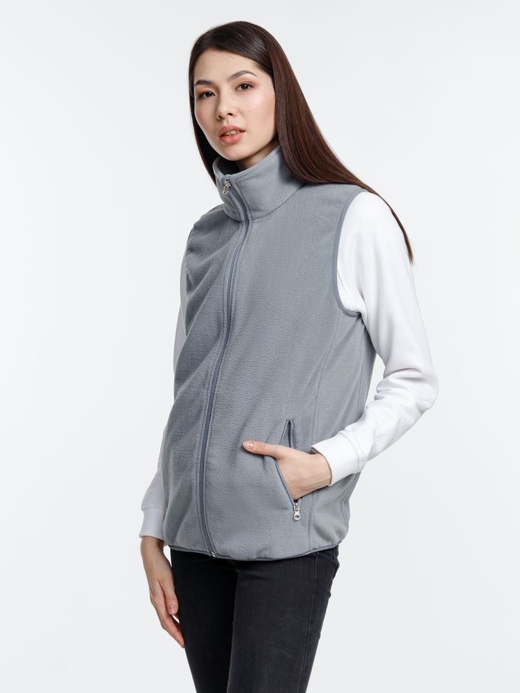 Жилет флисовый унисекс Nesse, серый / Миниатюра модельного (1000)