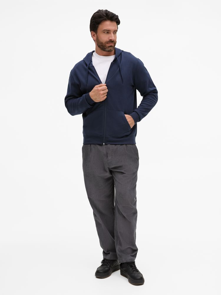 Толстовка унисекс Stone, темно-синяя / Миниатюра модельного (1000)