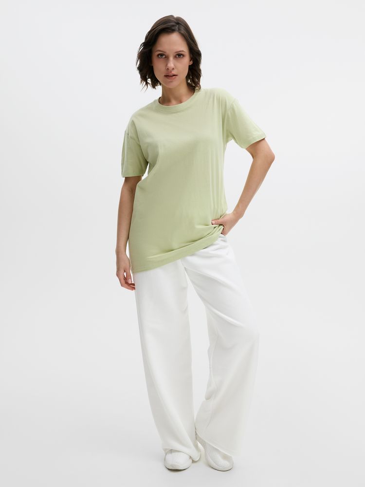 Футболка унисекс Regent 150, лайм / Миниатюра модельного (1000)