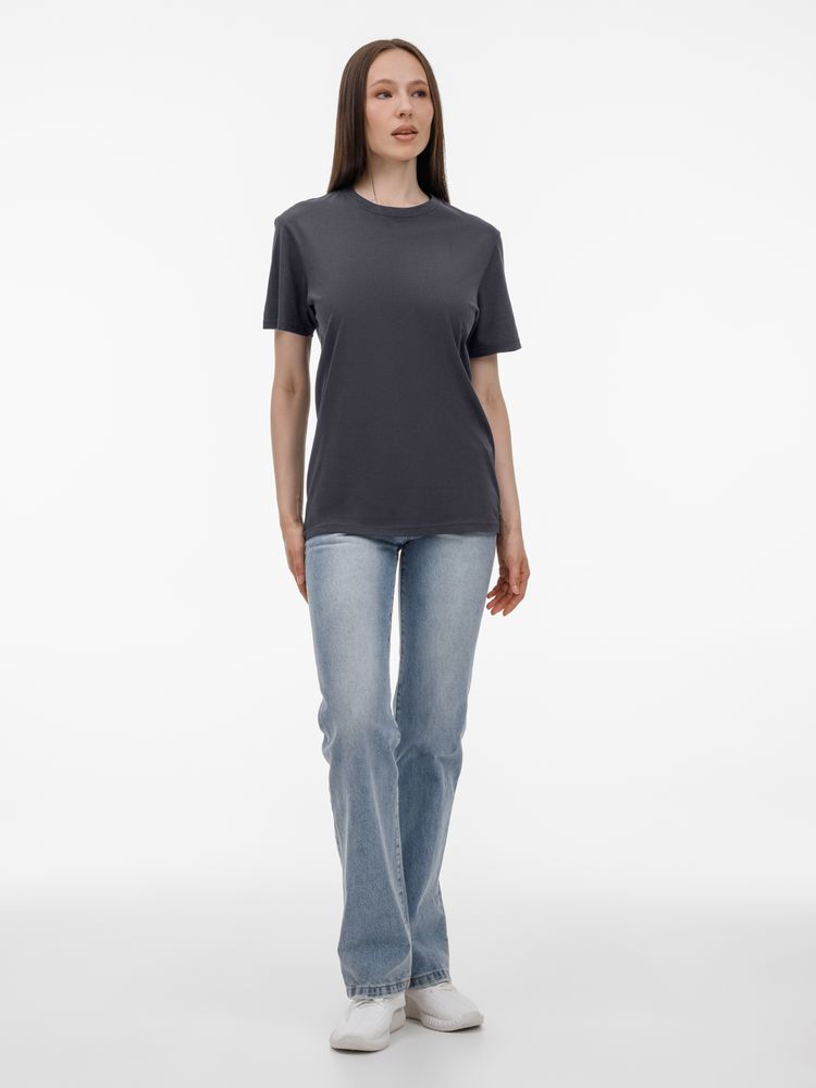 Футболка унисекс T-Bolka 180, темно-серая / Миниатюра модельного (1000)