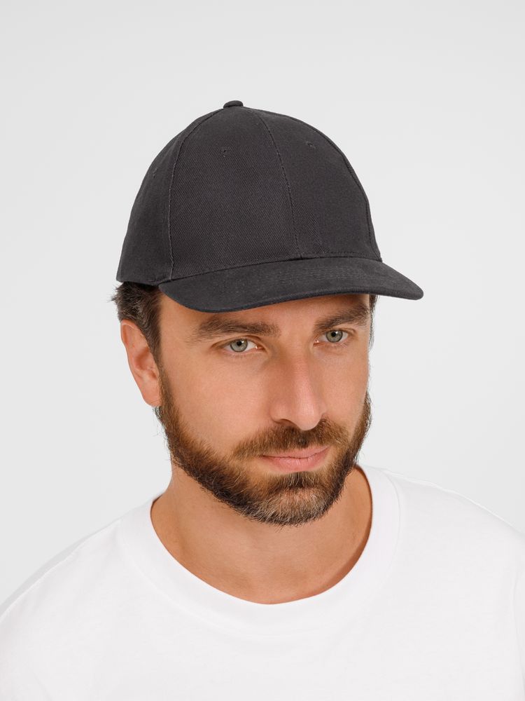 Бейсболка Buffalo, темно-серая (графит) / Миниатюра модельного (1000)