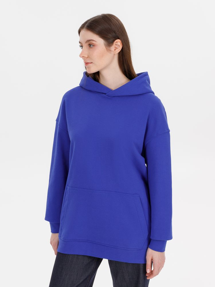 Худи оверсайз унисекс Outshine, ярко-синее / Миниатюра модельного (1000)