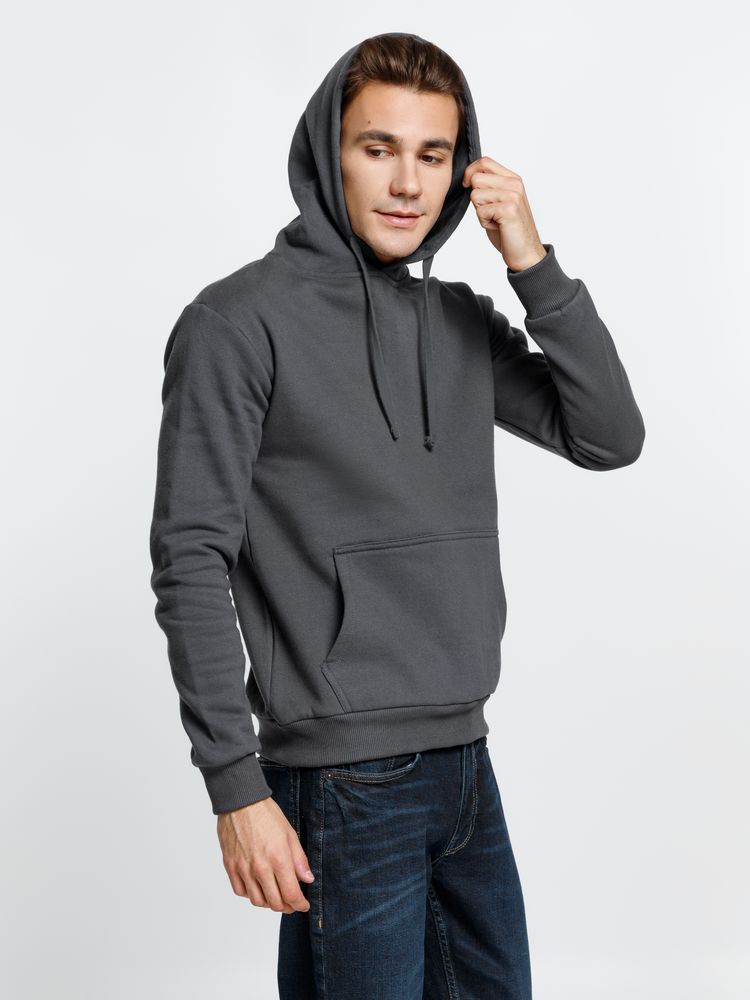 Худи Kirenga 2.0 Heavy, темно-серое (графит) / Миниатюра модельного (1000)