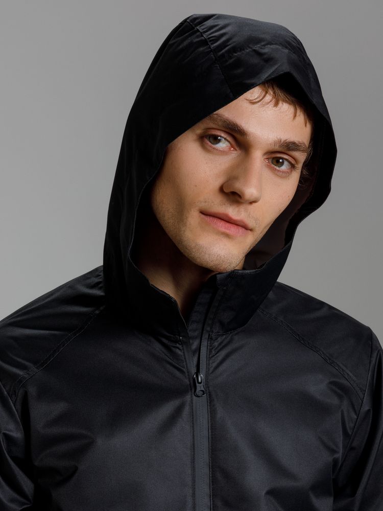 Куртка унисекс Nordvind WR, черная / Миниатюра модельного (1000)