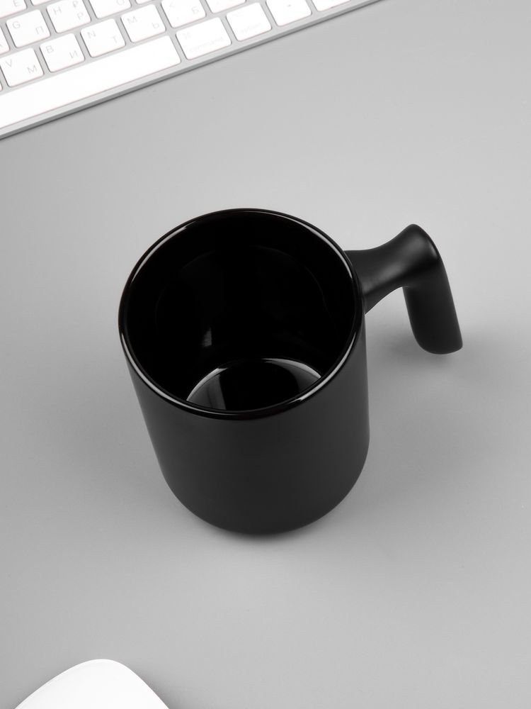 Кружка Visari, черная / Миниатюра имиджевого (1000)