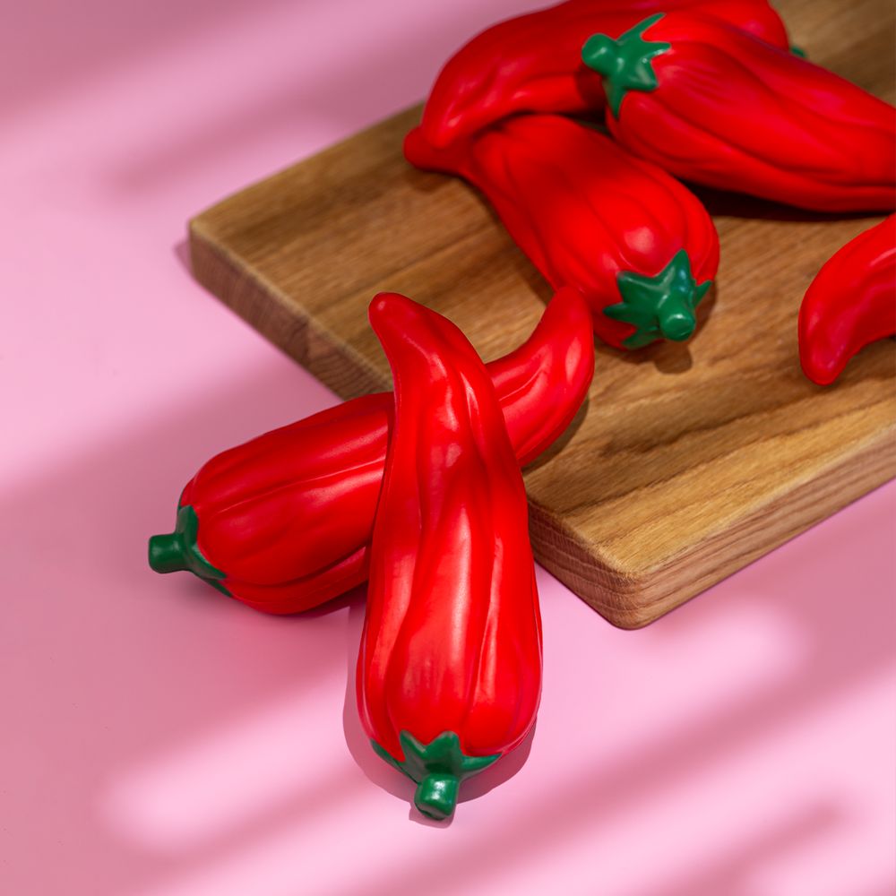 Сквиши-антистресс «Перец» / Миниатюра имиджевого (1000)