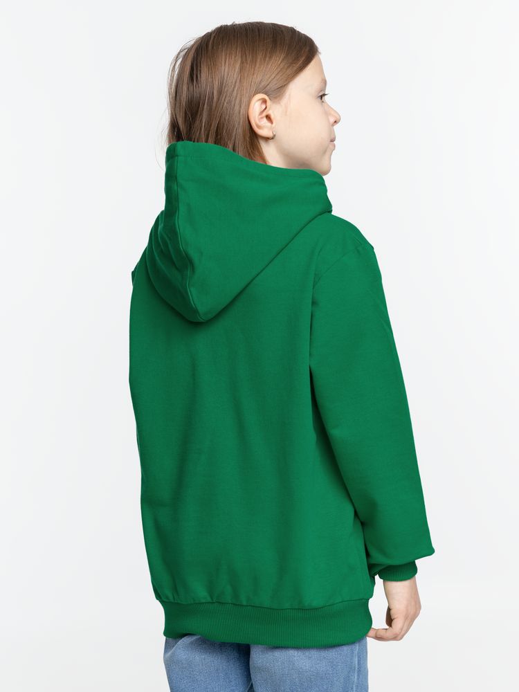 Худи детское Kirenga 2.0 Kids, зеленое / Миниатюра модельного (1000)