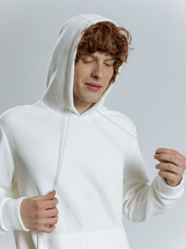 Худи унисекс Prima Vista, белое / Миниатюра модельного (1000)