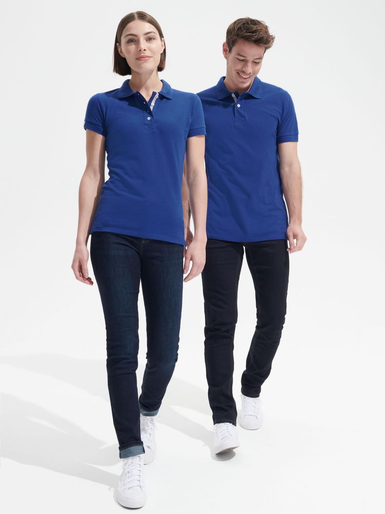 Рубашка поло женская Portland Women 200 черная / Миниатюра имиджевого (1000)