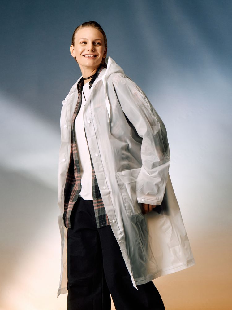 Дождевик RainDrop, белый / Миниатюра имиджевого (1000)