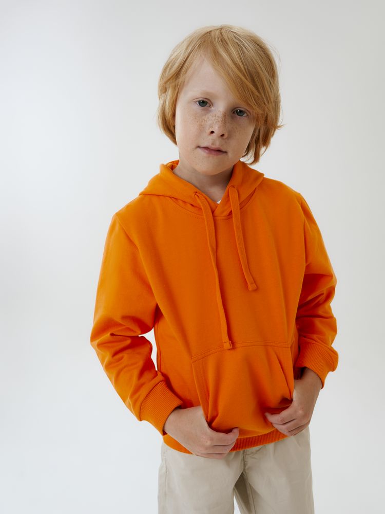 Худи детское Kirenga Kids 2.0, оранжевое / Миниатюра модельного (1000)