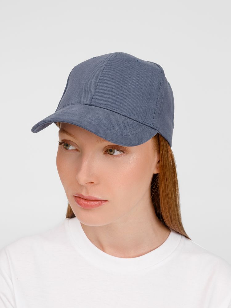 Бейсболка Buffalo, синяя (джинс) / Миниатюра модельного (1000)