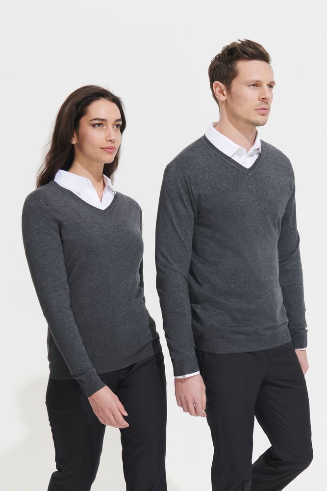 Пуловер женский Glory Women, серый меланж / Миниатюра имиджевого (1000)