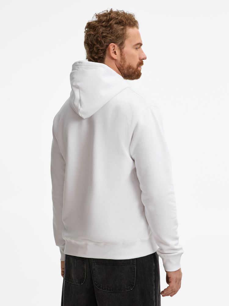 Толстовка унисекс Spencer, белая / Миниатюра модельного (1000)