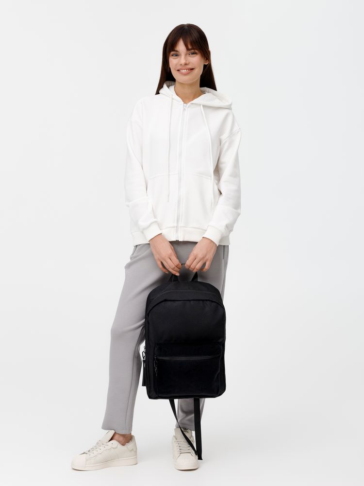 Рюкзак Patch Catcher с карманом из липучки, черный / Миниатюра модельного (1000)