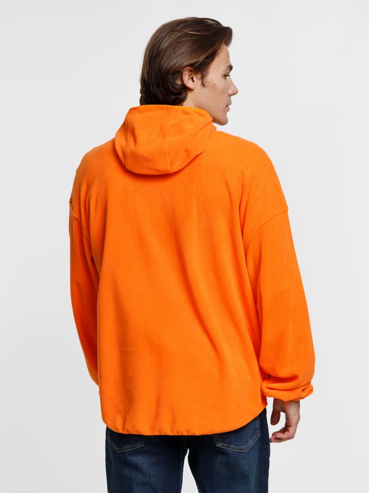 Анорак флисовый унисекс Fliska, оранжевый / Миниатюра модельного (1000)