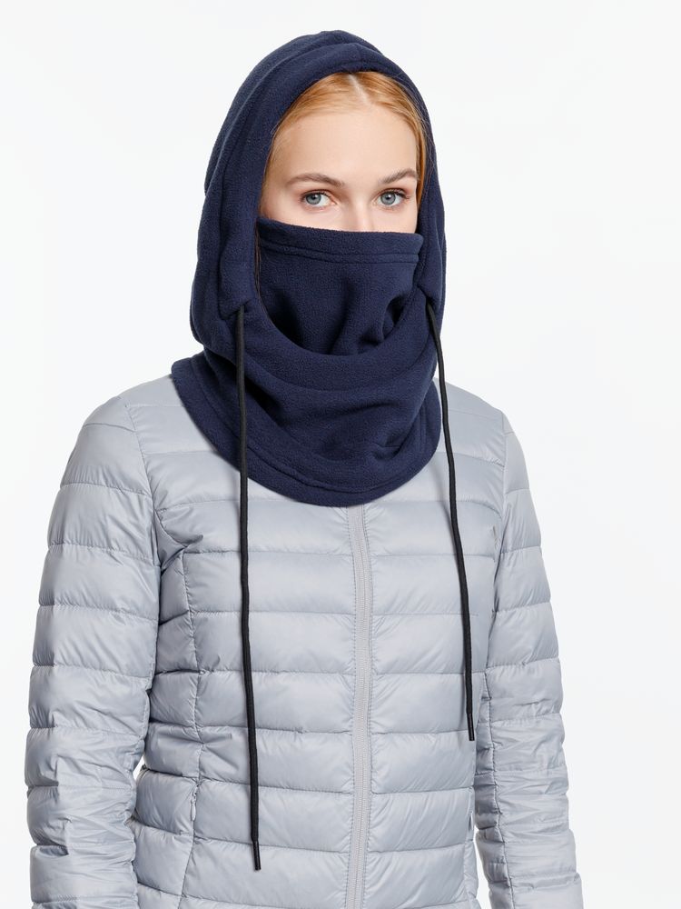 Балаклава-капюшон Nesse, темно-синяя / Миниатюра модельного (1000)