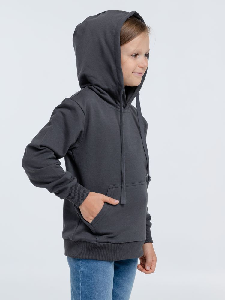 Худи детское Kirenga 2.0 Kids, темно-серое (графит) / Миниатюра модельного (1000)