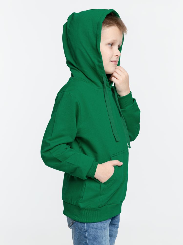 Худи детское Kirenga 2.0 Kids, зеленое / Миниатюра модельного (1000)