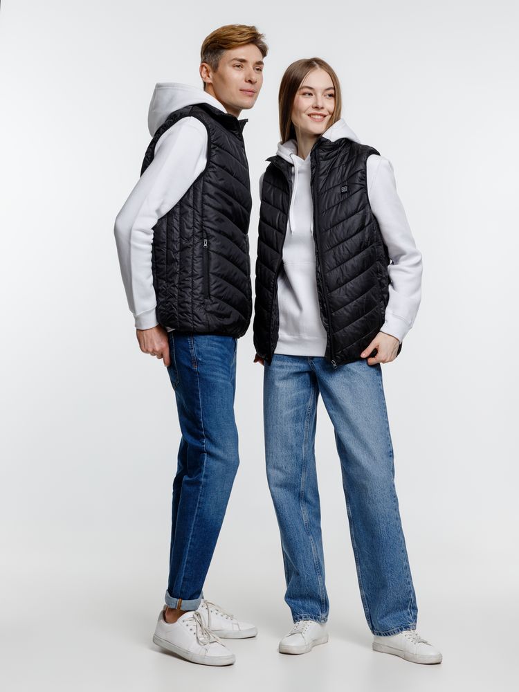 Жилет с подогревом Thermalli Valmorel, черный / Миниатюра модельного (1000)