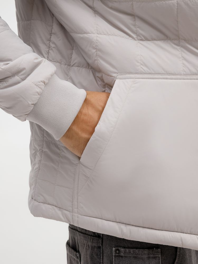 Куртка унисекс Warmbridge, светло-серая / Миниатюра модельного (1000)