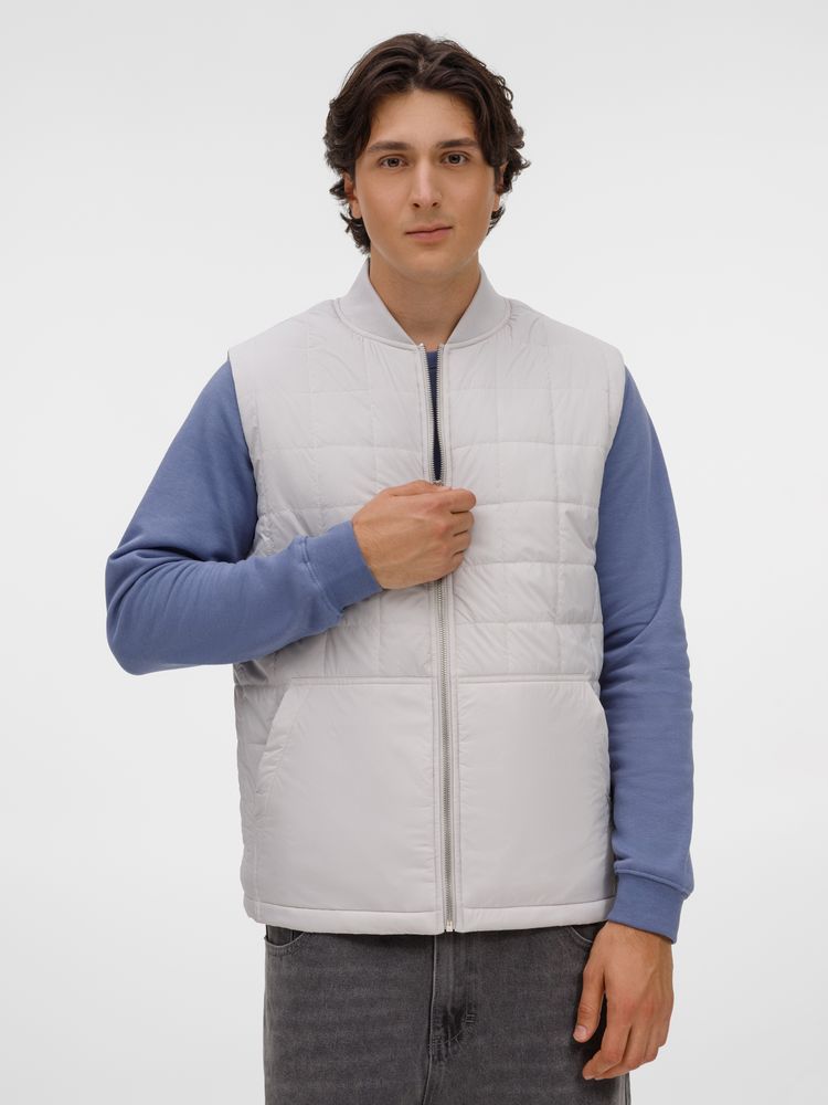 Жилет унисекс Warmbridge, светло-серый / Миниатюра WWW (1000)