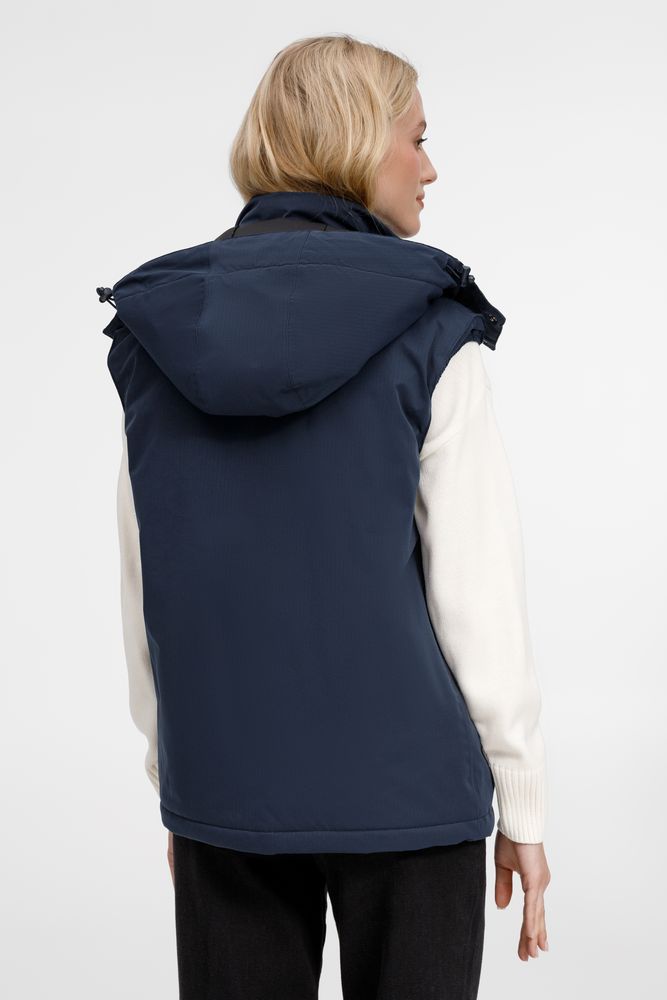 Жилет унисекс Sfera, темно-синий / Миниатюра модельного (1000)