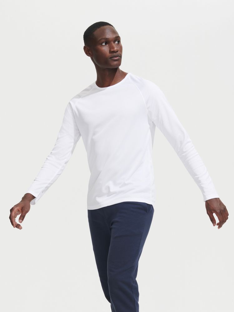 Футболка с длинным рукавом Sporty LSL Men, красная / Миниатюра имиджевого (1000)