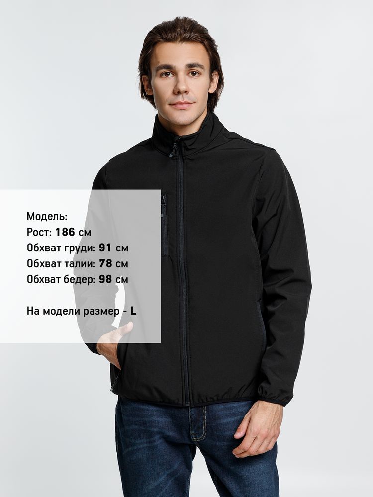 Куртка мужская Radian Men, черная / Миниатюра модельного (1000)